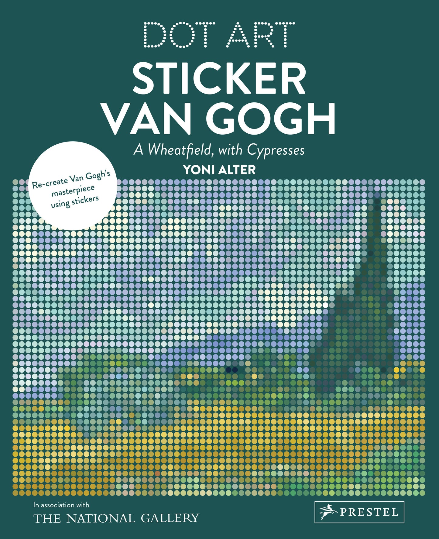 Sticker Van Gogh - Dot Art