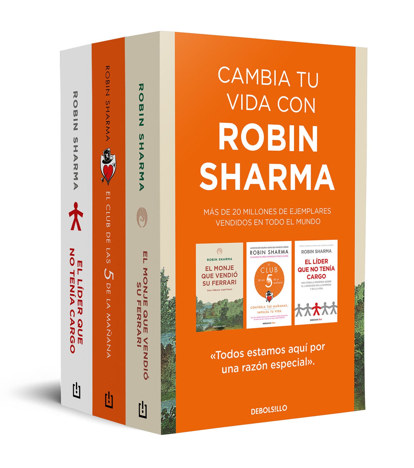Pack Cambia tu vida con Robin Sharma / Change Your Life with Robin Sharma Pack