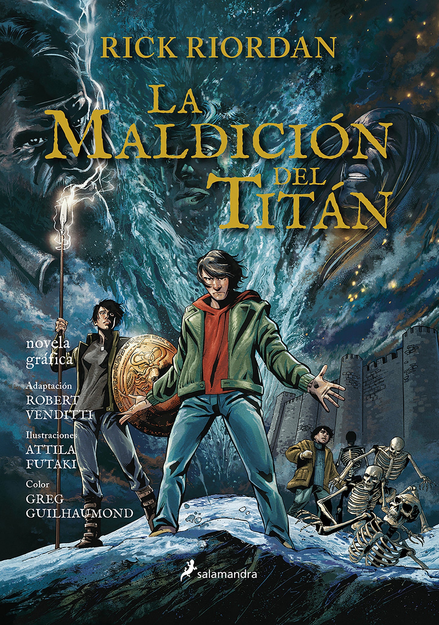 La maldición del titán. Novela gráfica / The Titan's Curse: The Graphic Novel (Percy Jackson y los dioses del olimpo / Percy Jackson and the Olympians) (Book:3)