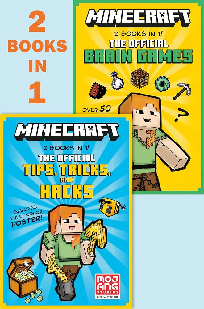 Tips, Tricks, and Hacks/Brain Games (Minecraft) (Minecraft: 2 Books in 1) by Random House