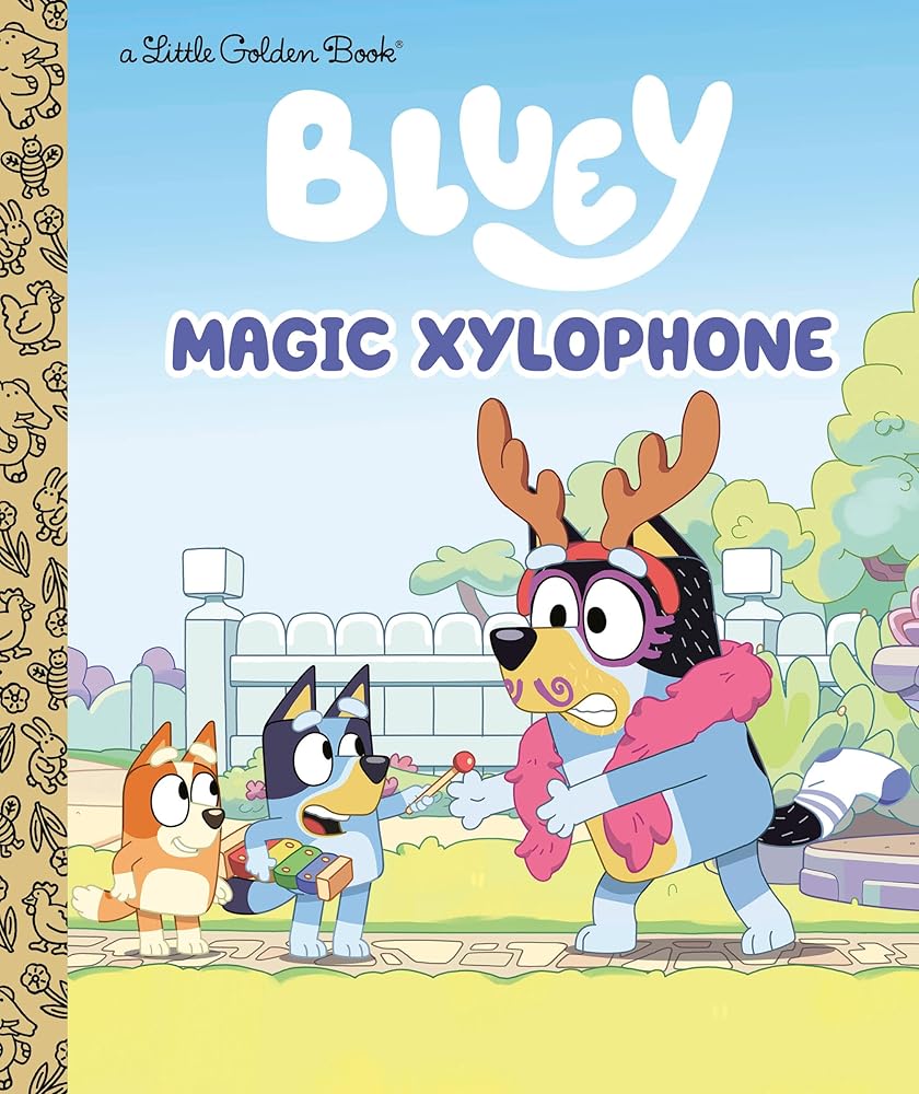 Magic Xylophone (Bluey) (Little Golden Book) by Golden Books