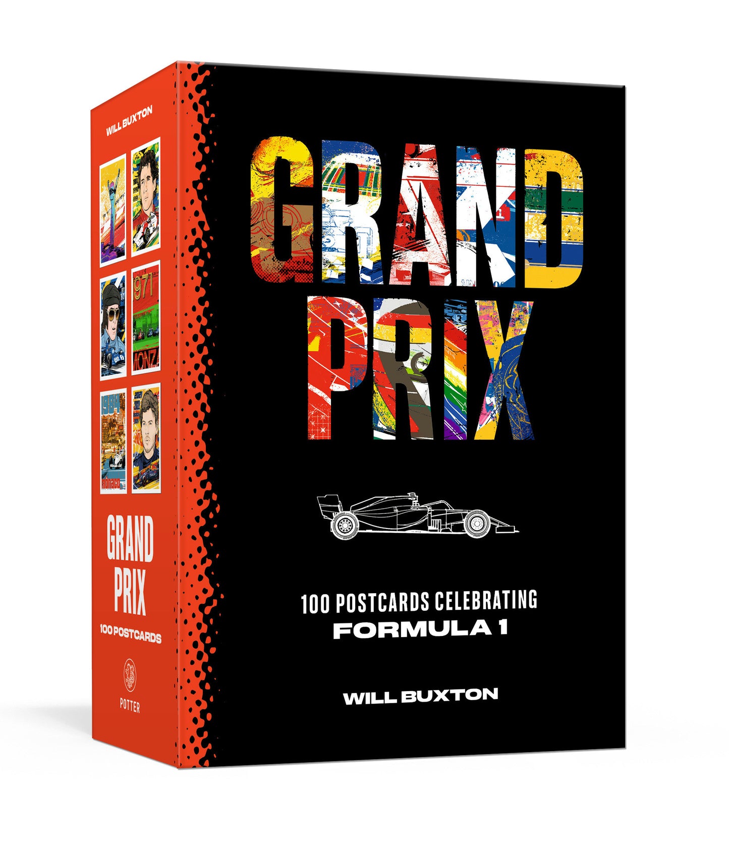 Grand Prix Postcards - 100 Postcards Celebrating Formula 1