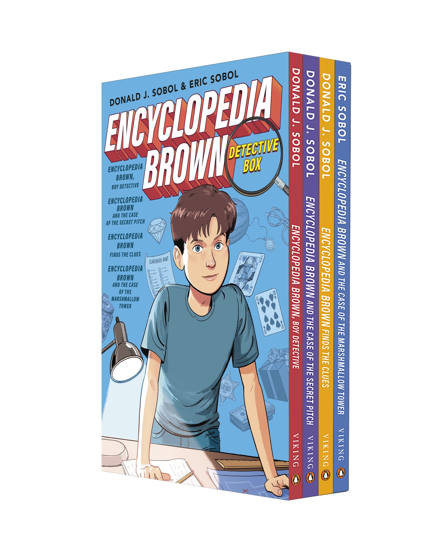 Encyclopedia Brown Detective Box Set (4-Book Box Set) (Encyclopedia Brown)