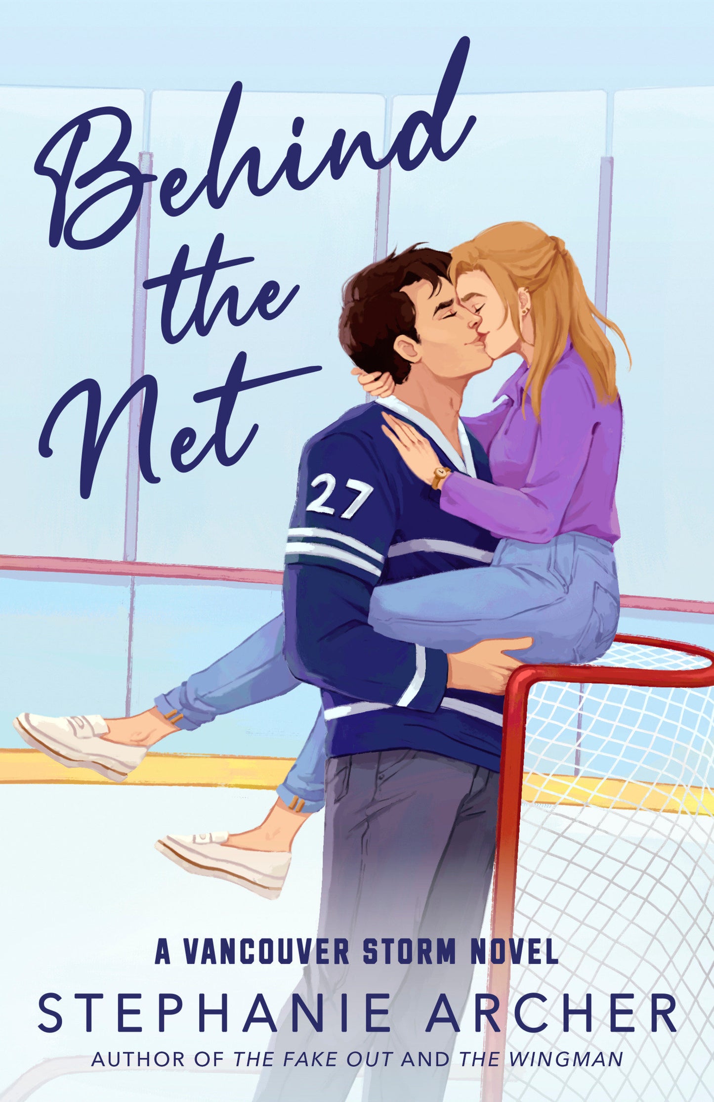 Behind the Net - A Vancouver Storm Novel (Vancouver Storm Series)