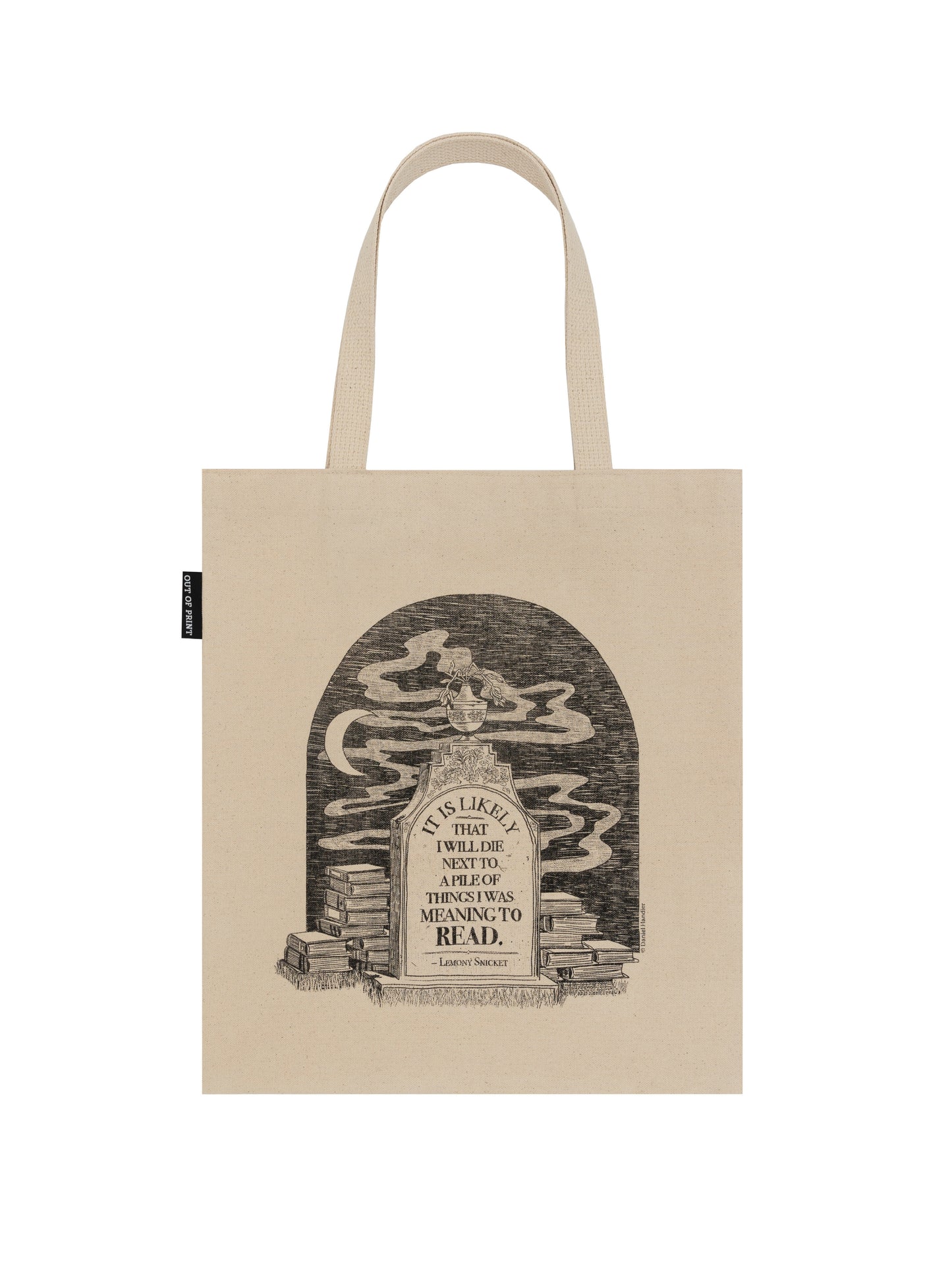 Lemony Snicket: Things I Was Meaning to Read Tote Bag