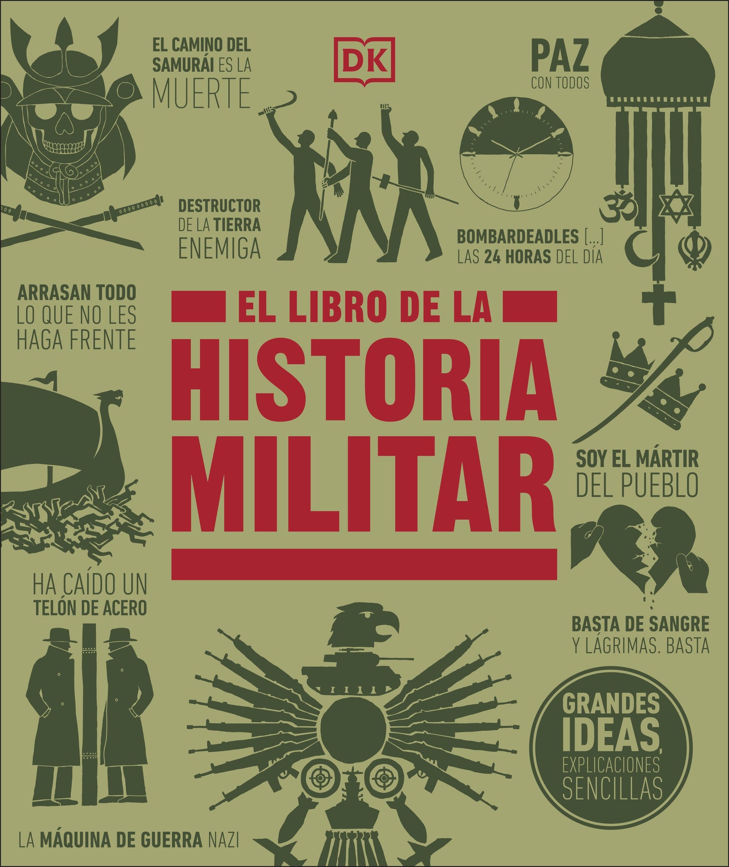 El libro de la historia militar (The Military History Book) (DK Big Ideas)