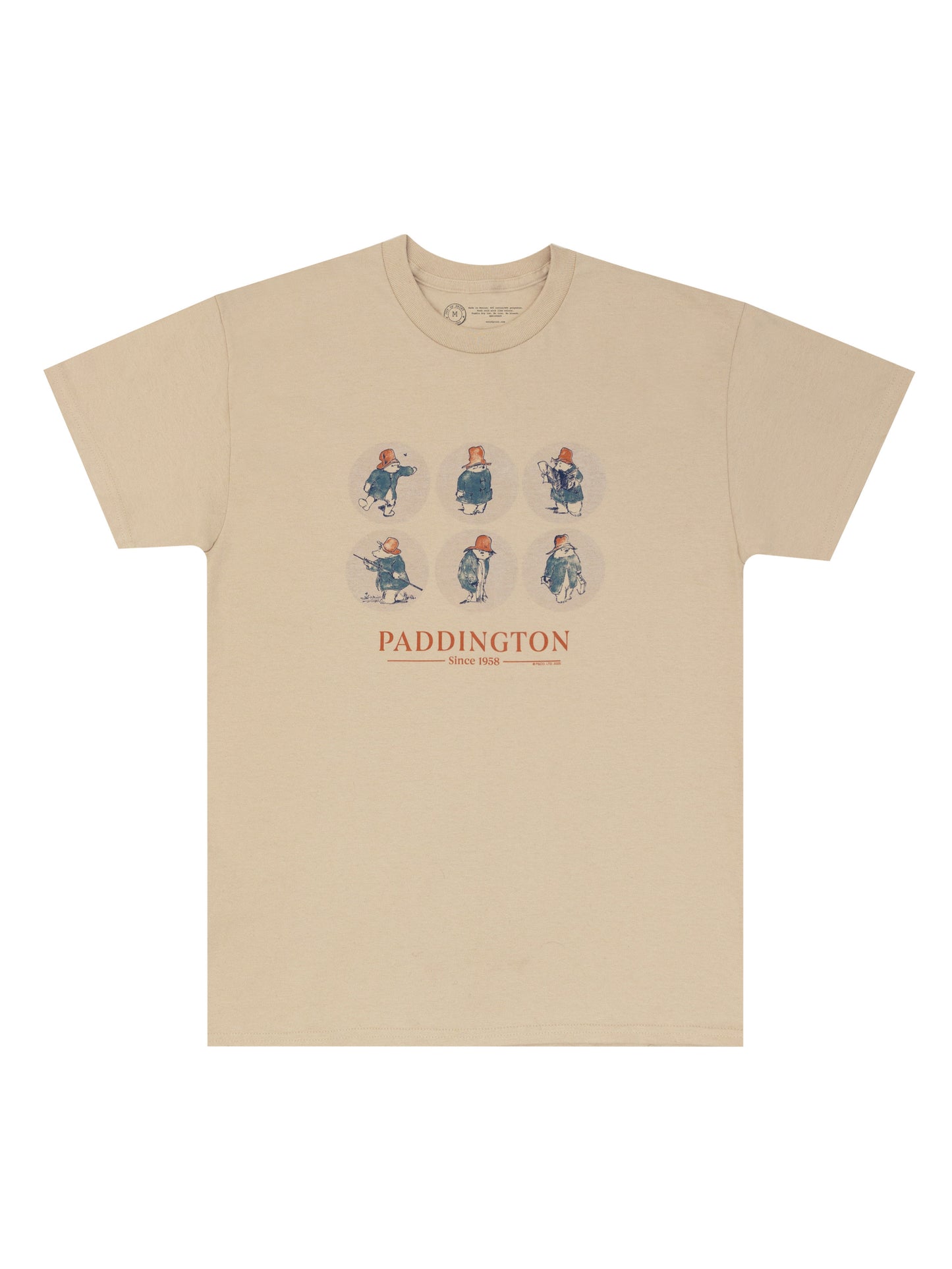 Paddington Bear Classic Adventures Unisex T-Shirt X-Large