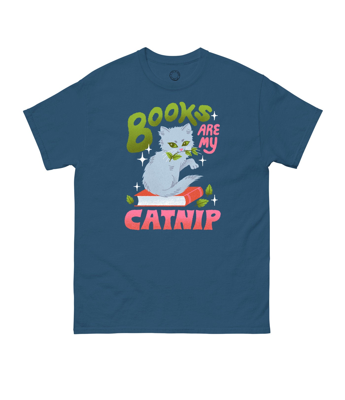 Books Are My Catnip Unisex T-Shirt XX-Large