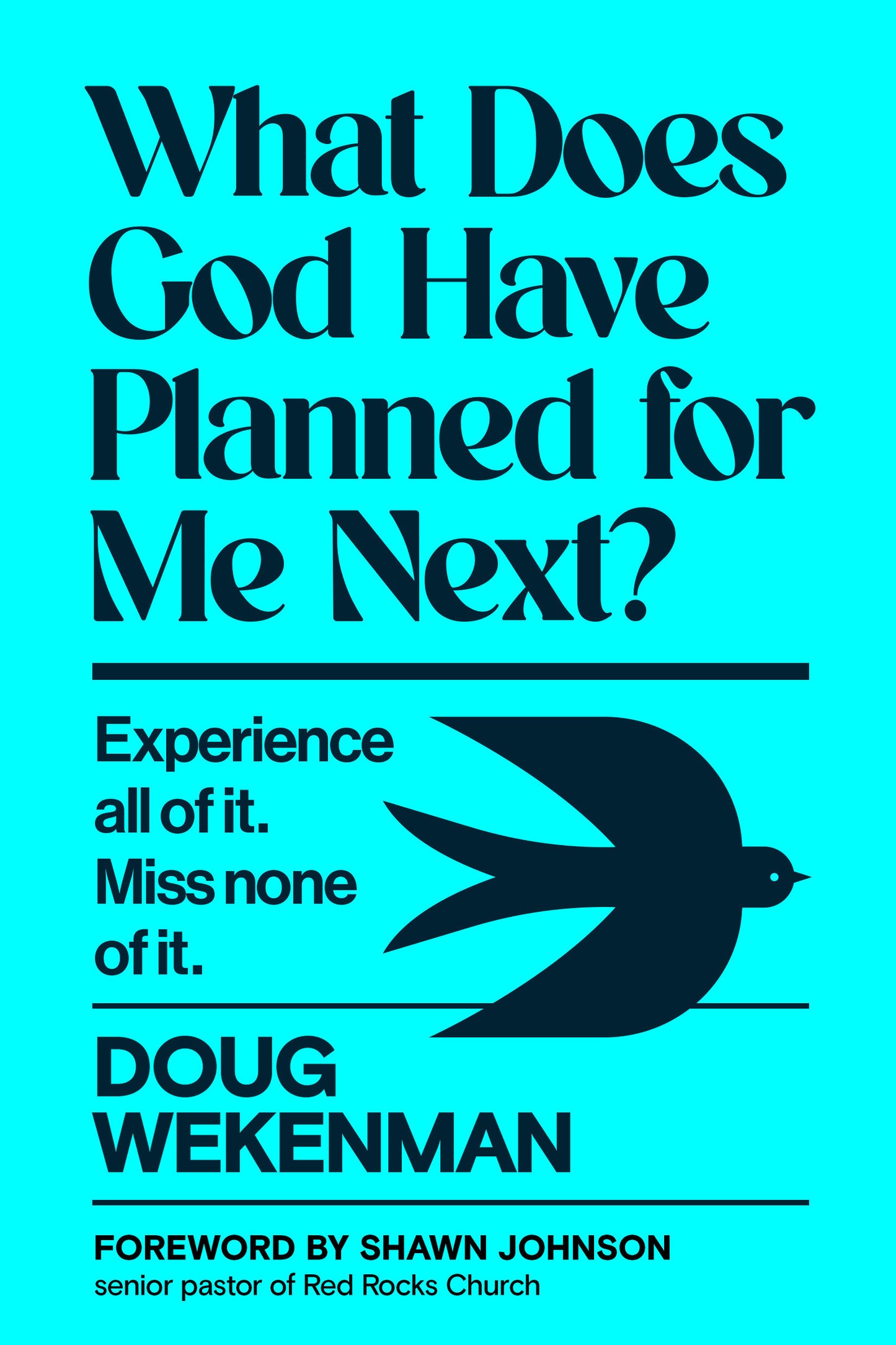 What Does God Have Planned for Me Next? - Experience all of it. Miss none of it.