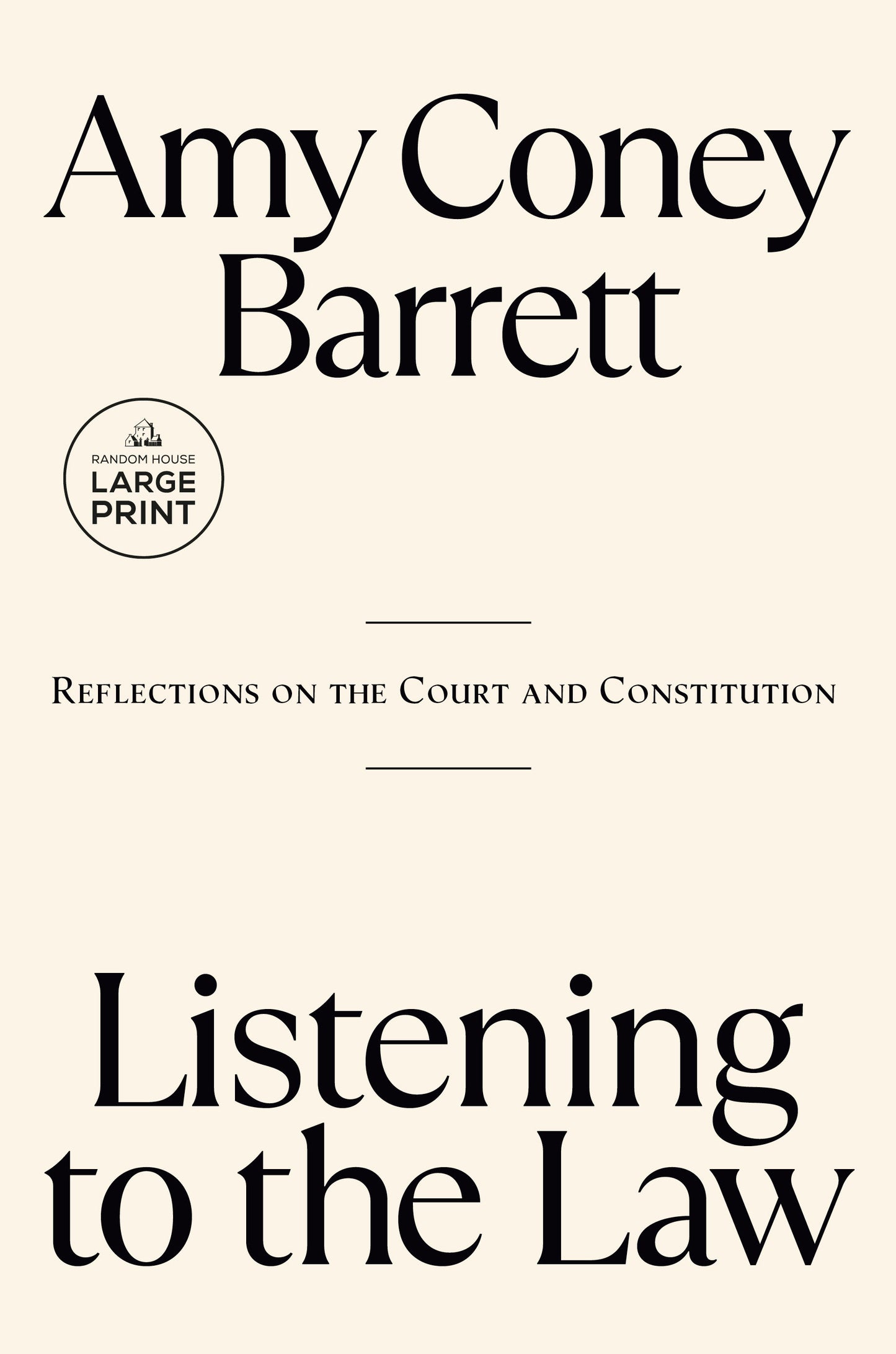 Listening to the Law - Reflections on the Court and Constitution