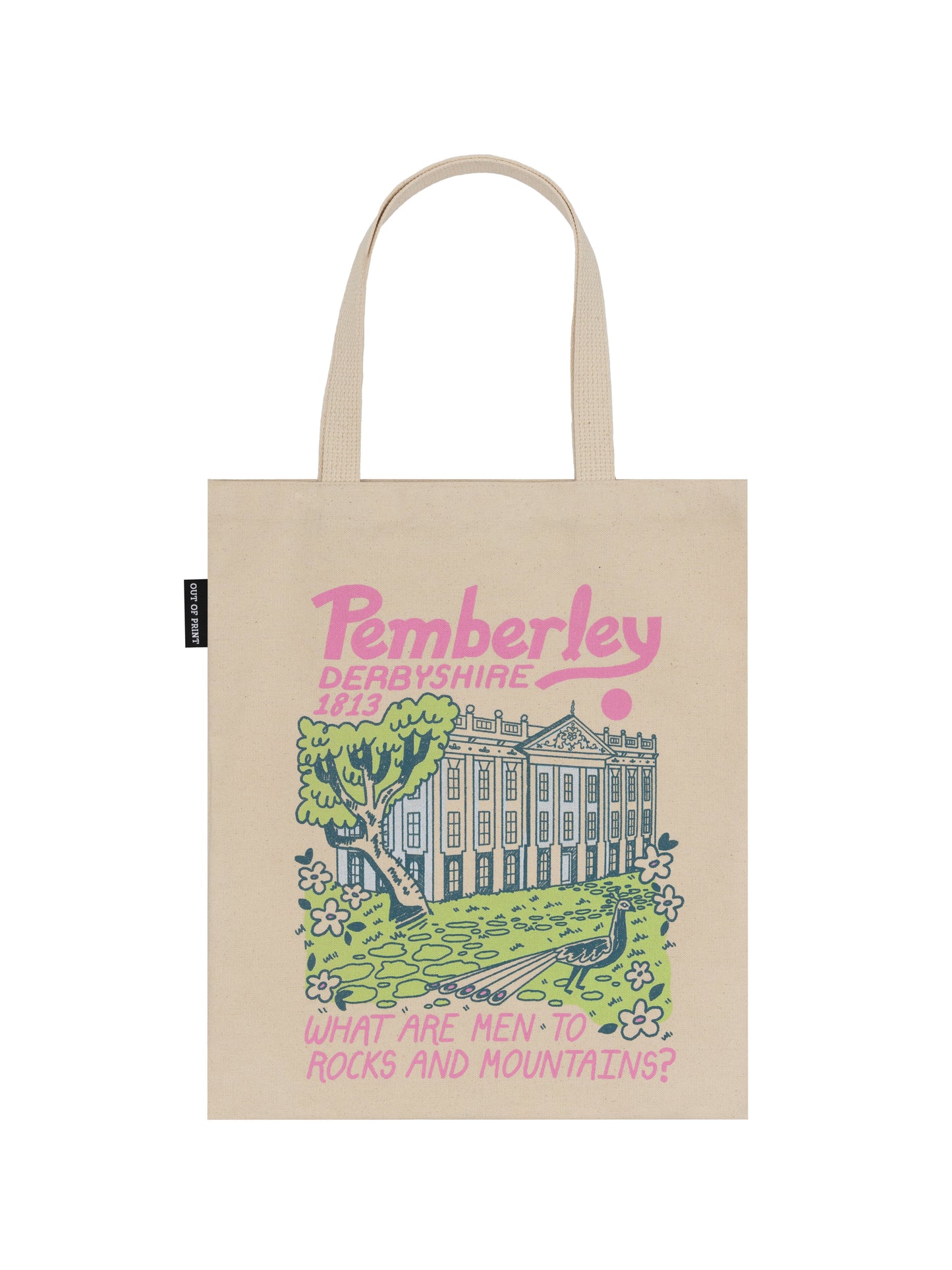Jane Austen's Pride and Prejudice: Pemberley Tote Bag