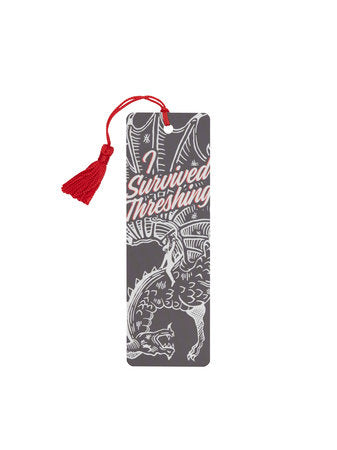 Fourth Wing I Survived Threshing Bookmark by Out Of Print