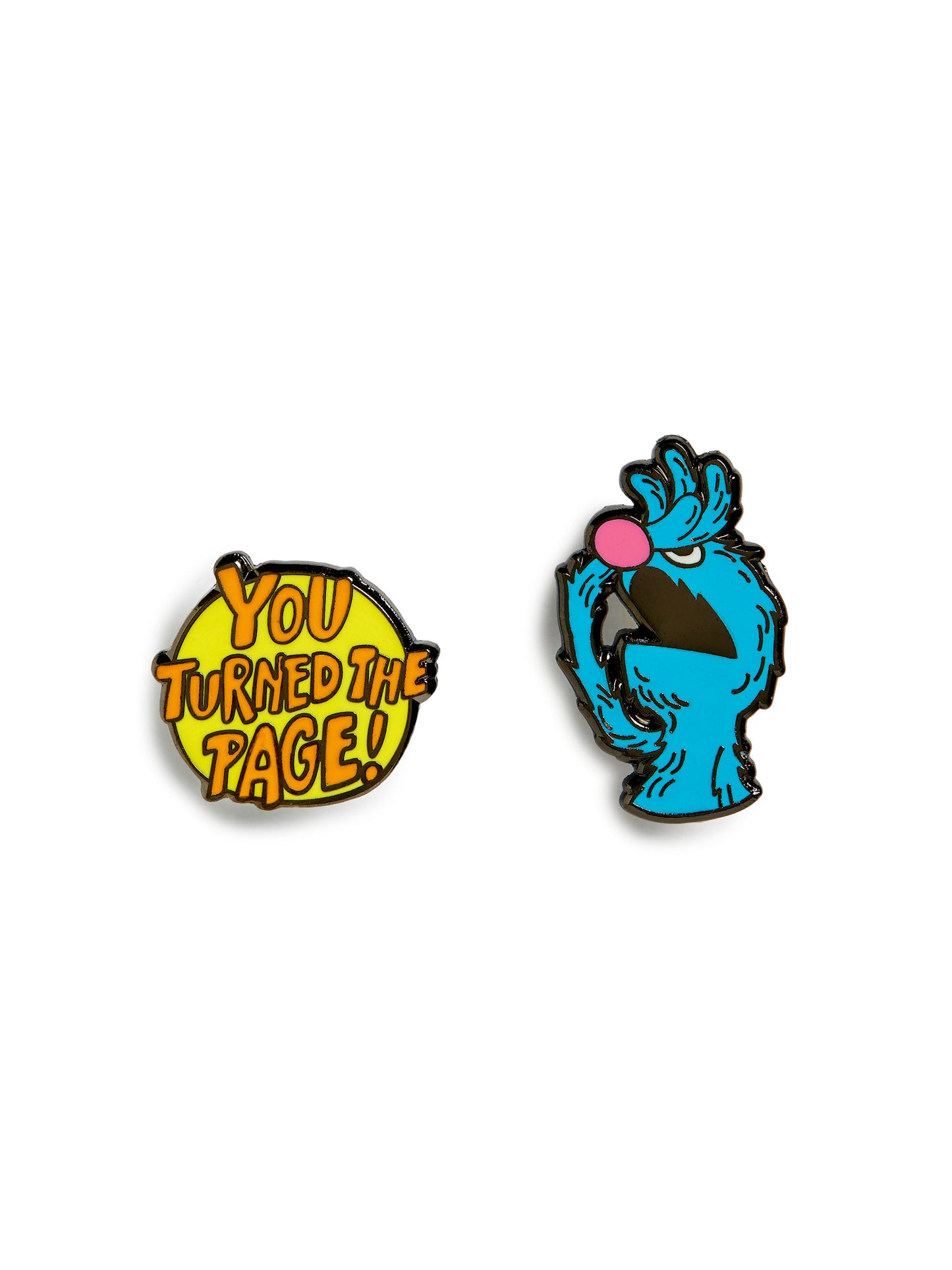 Sesame Street: The Monster at the End of This Book Enamel Pin Set - Pin Set of 2