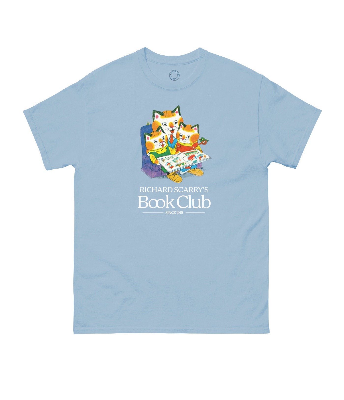 Richard Scarry: Book Club Unisex T-Shirt X-Large