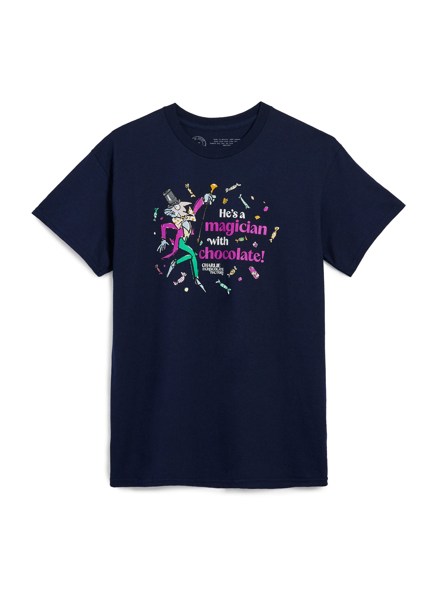 Roald Dahl's Charlie and the Chocolate Factory: He's a Magician Unisex T-Shirt XXXX-Large
