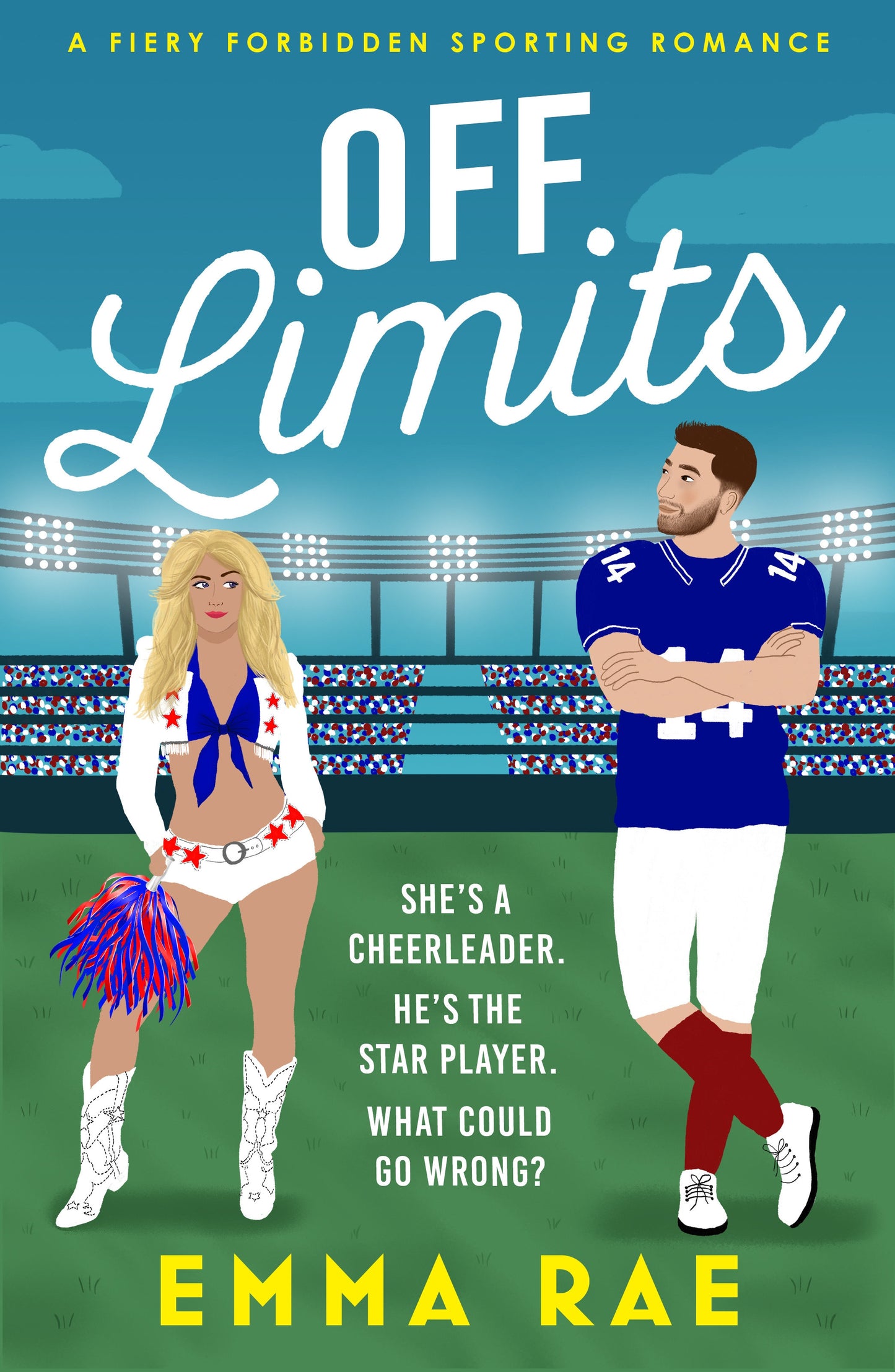 Off Limits - A fiery, forbidden Cheerleader X Footballer romance