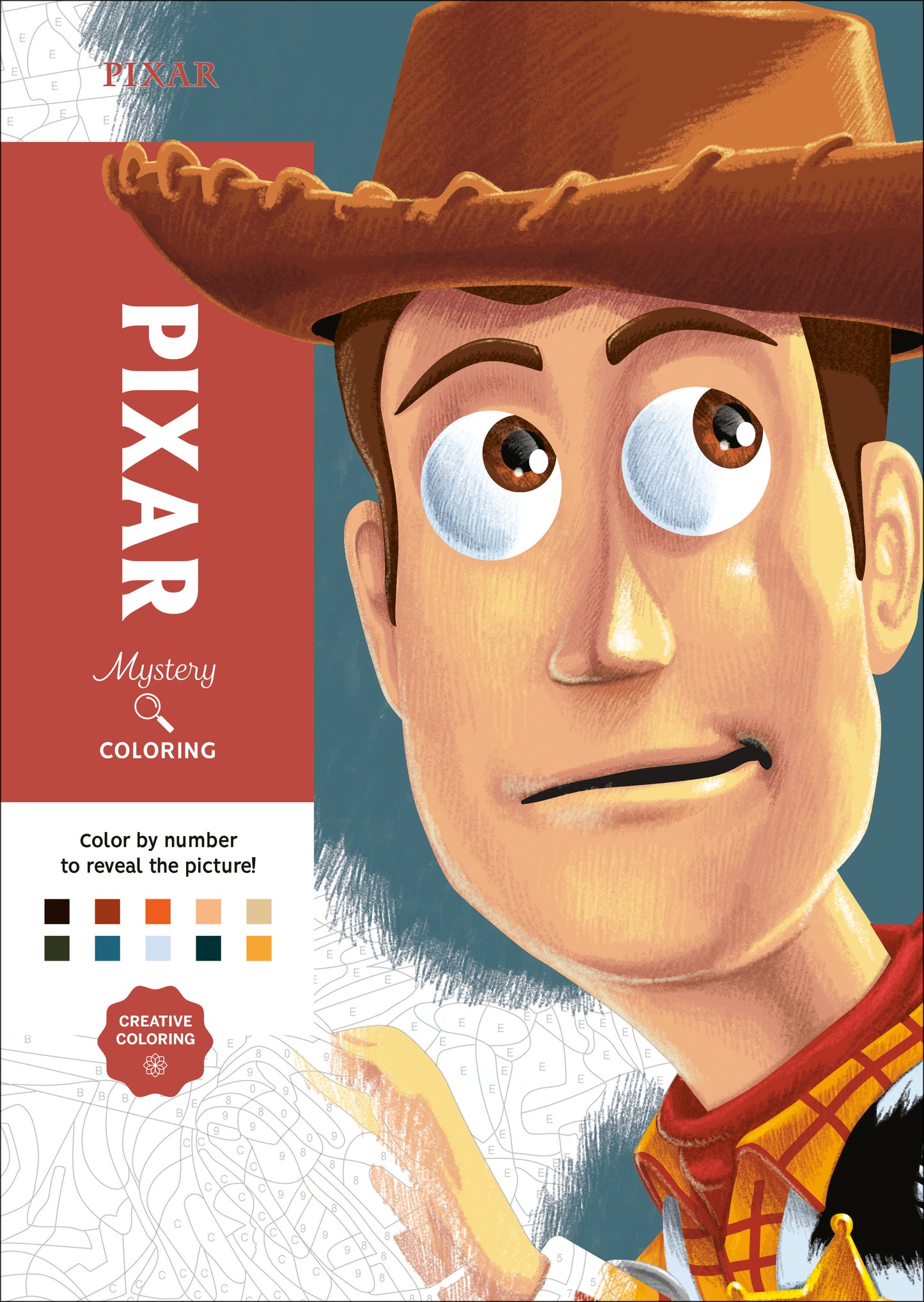 Disney Mystery Coloring: Pixar - A Color by Number Book (Disney)
