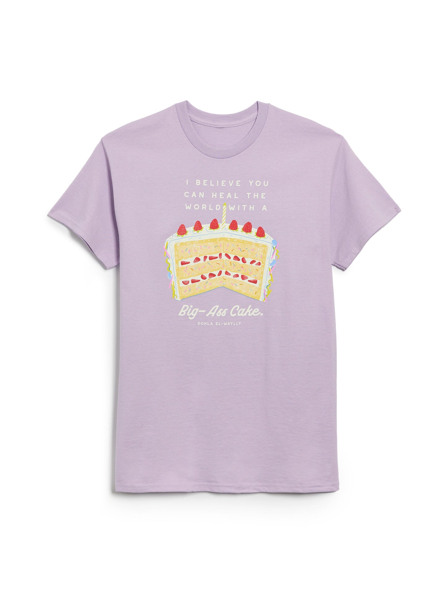 Sohla El-Waylly: Big Ass Cake Unisex T-Shirt Small