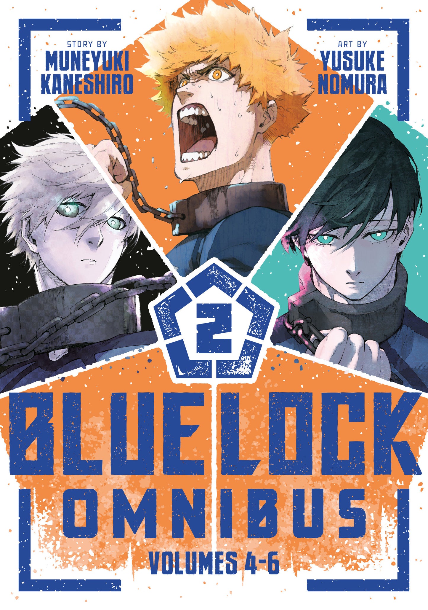 Blue Lock Omnibus 2 (Vol. 4-6) (Blue Lock Omnibus) (Book:2)