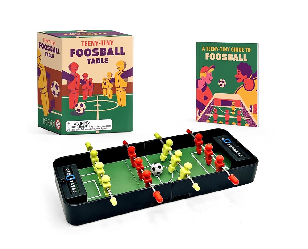 Teeny-Tiny Foosball Table: Let's Roll! (RP Minis) by Matt Klise
