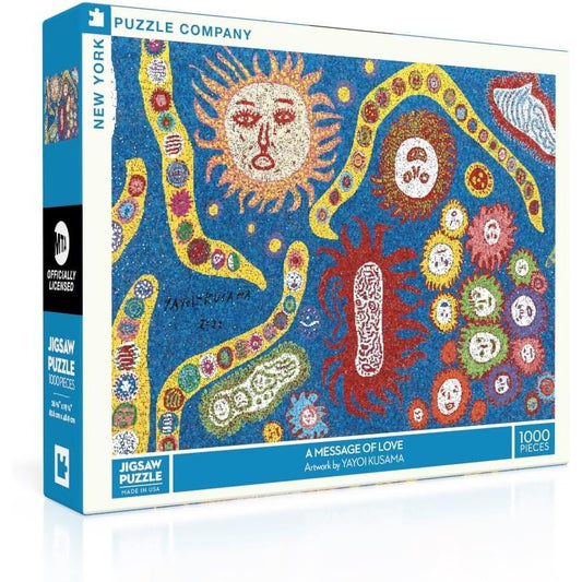 A Message of Love by Yayoi Kusama 1000 Piece Jigsaw Puzzle NYPC