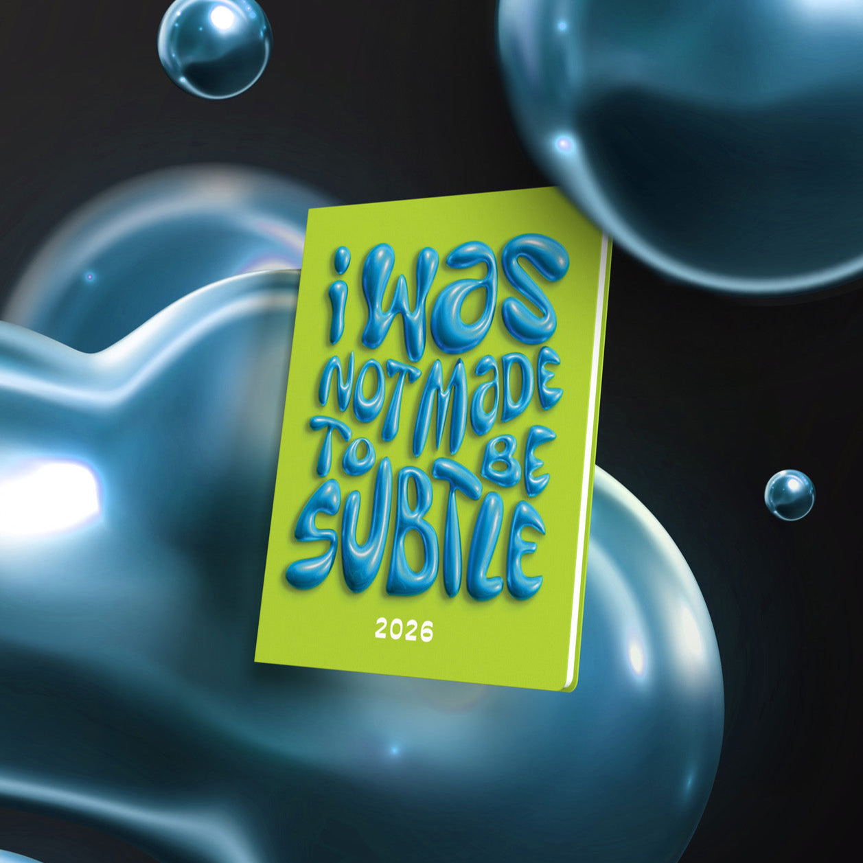 Affirmation - A5 Week-To-View - Diary - 2026 Calendar Year Planner