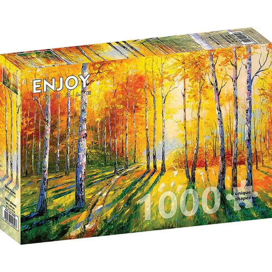 Birch Grove 1000 Piece Jigsaw Puzzle Enjoy