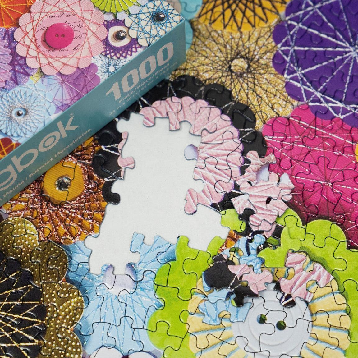 Bloomin Buttons 1000 Piece Jigsaw Puzzle Springbok