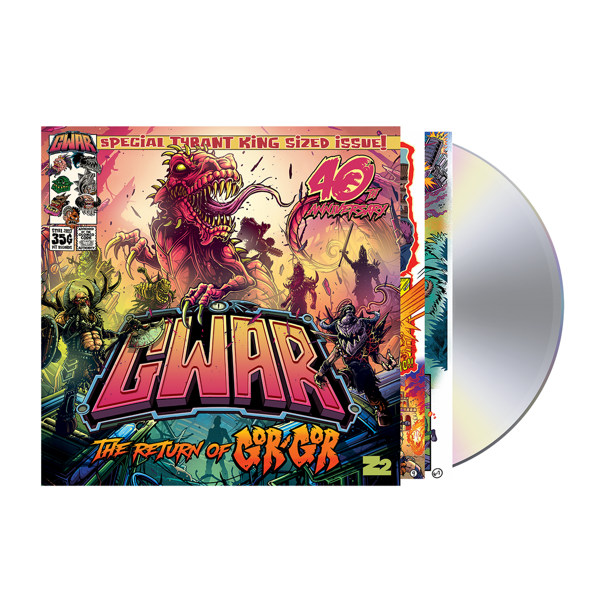 GWAR: CD 'El regreso de Gor Gor'