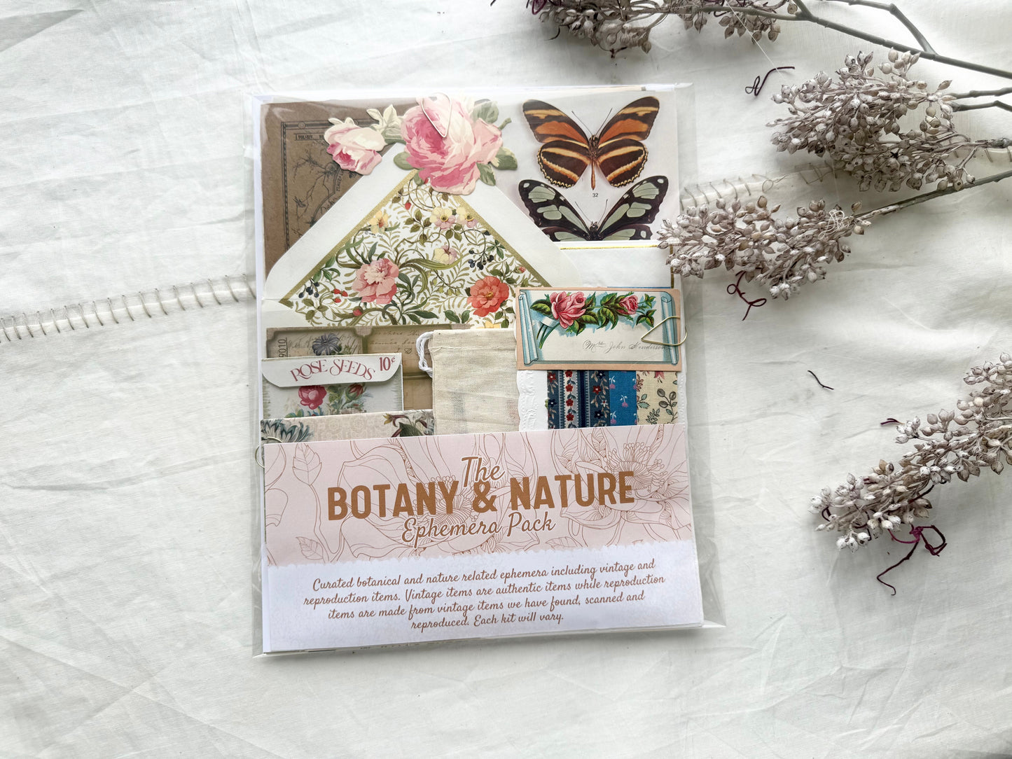 Botanical and Nature Ephemera Kit