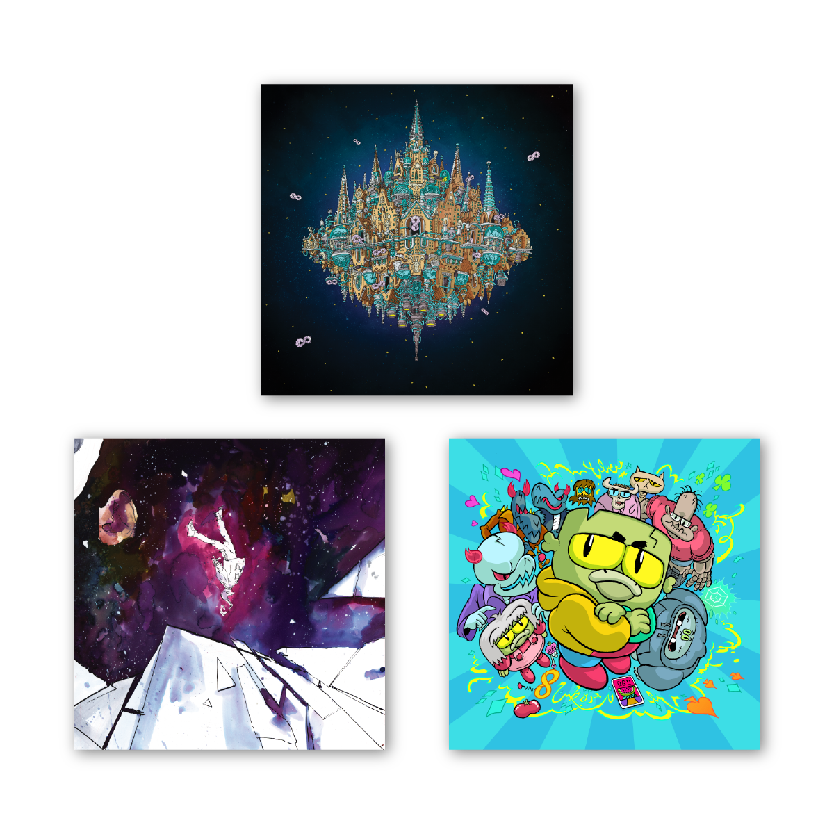 Dance Gavin Dance: La noche de la mafia de la fruta // El baile del robot - Novela gráfica (Edición de vinilo de lujo)