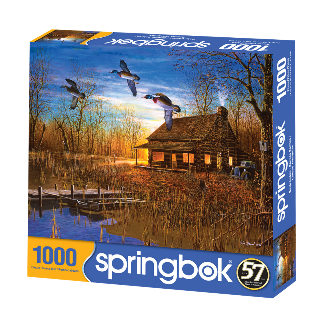 Duck Lodge 1000 Piece Jigsaw Puzzle Springbok