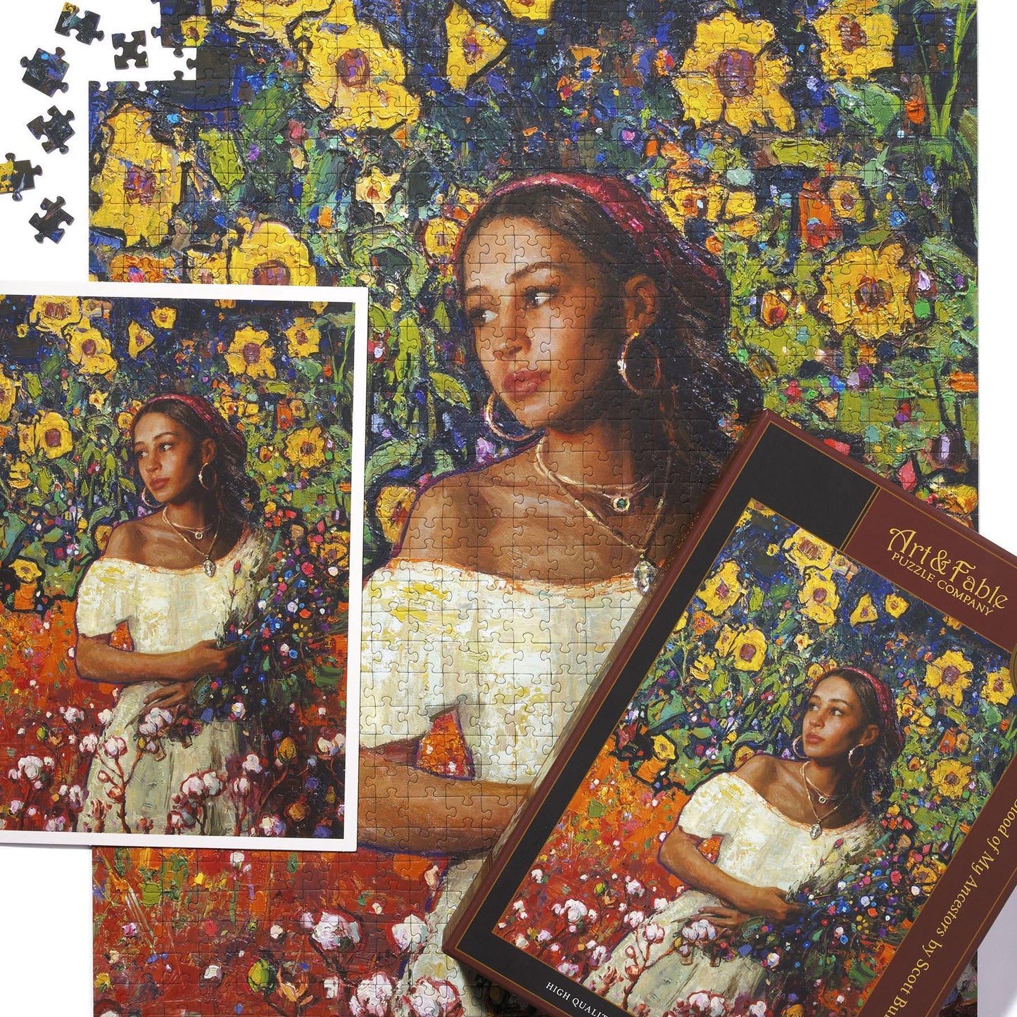 From the Blood of My Ancestors 1000 Piece Premium Jigsaw Puzzle Art & Fable