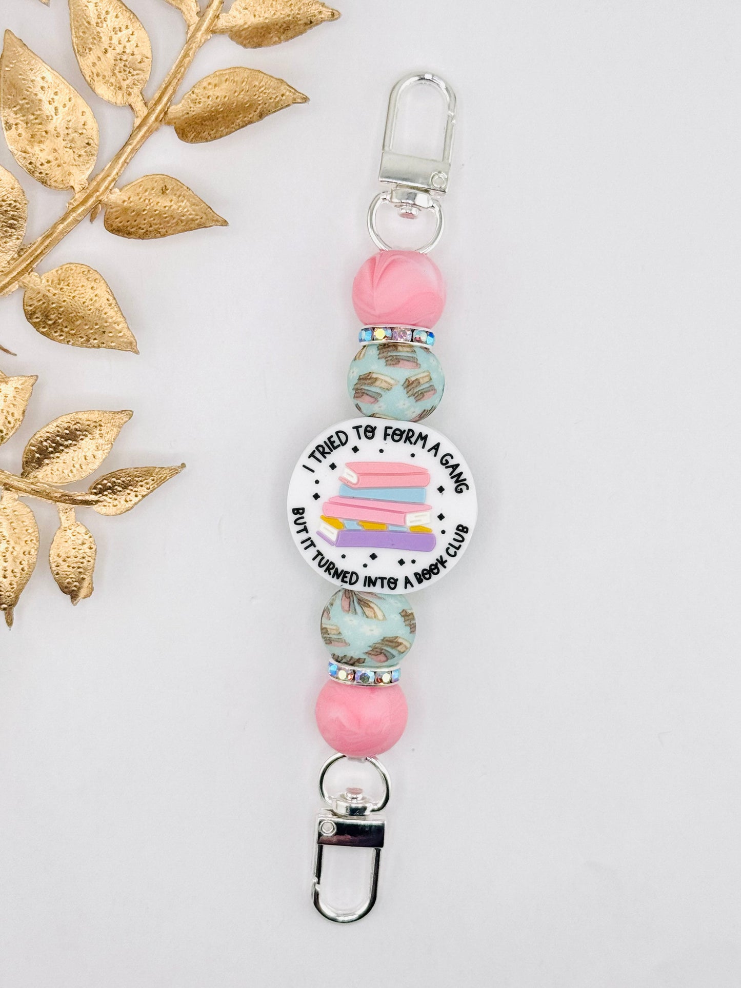 E-Reader Strap ~ Book Club ~ Interchangeable M&H