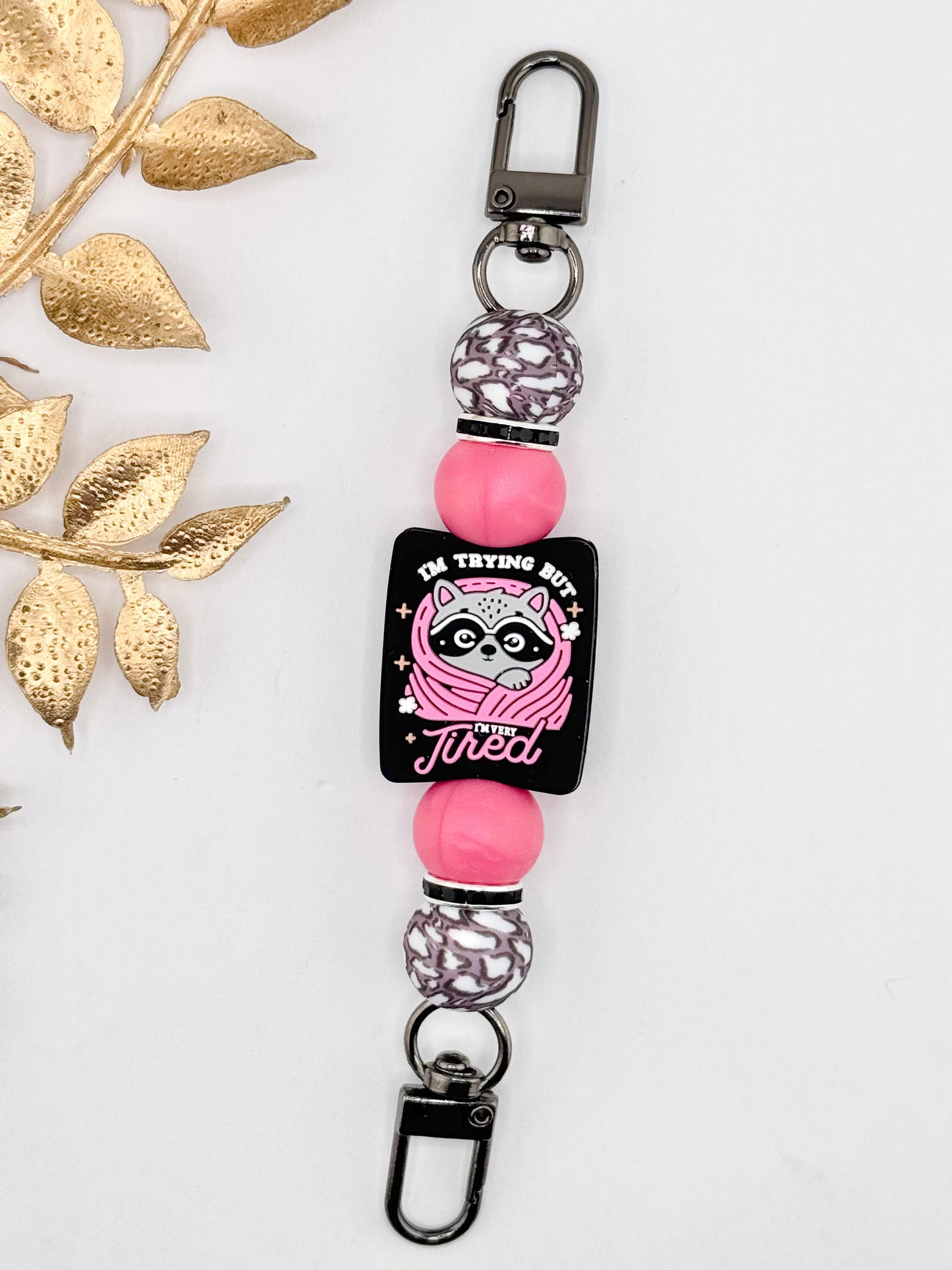 E-Reader Strap ~ Im Very Tired ~ Interchangeable M&H