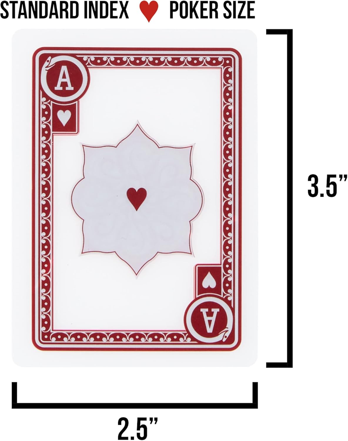 Waterproof Clear Playing Cards