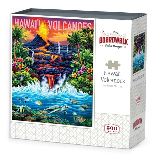 Hawai'i Volcanoes National Park 500 Piece Jigsaw Puzzle Boardwalk