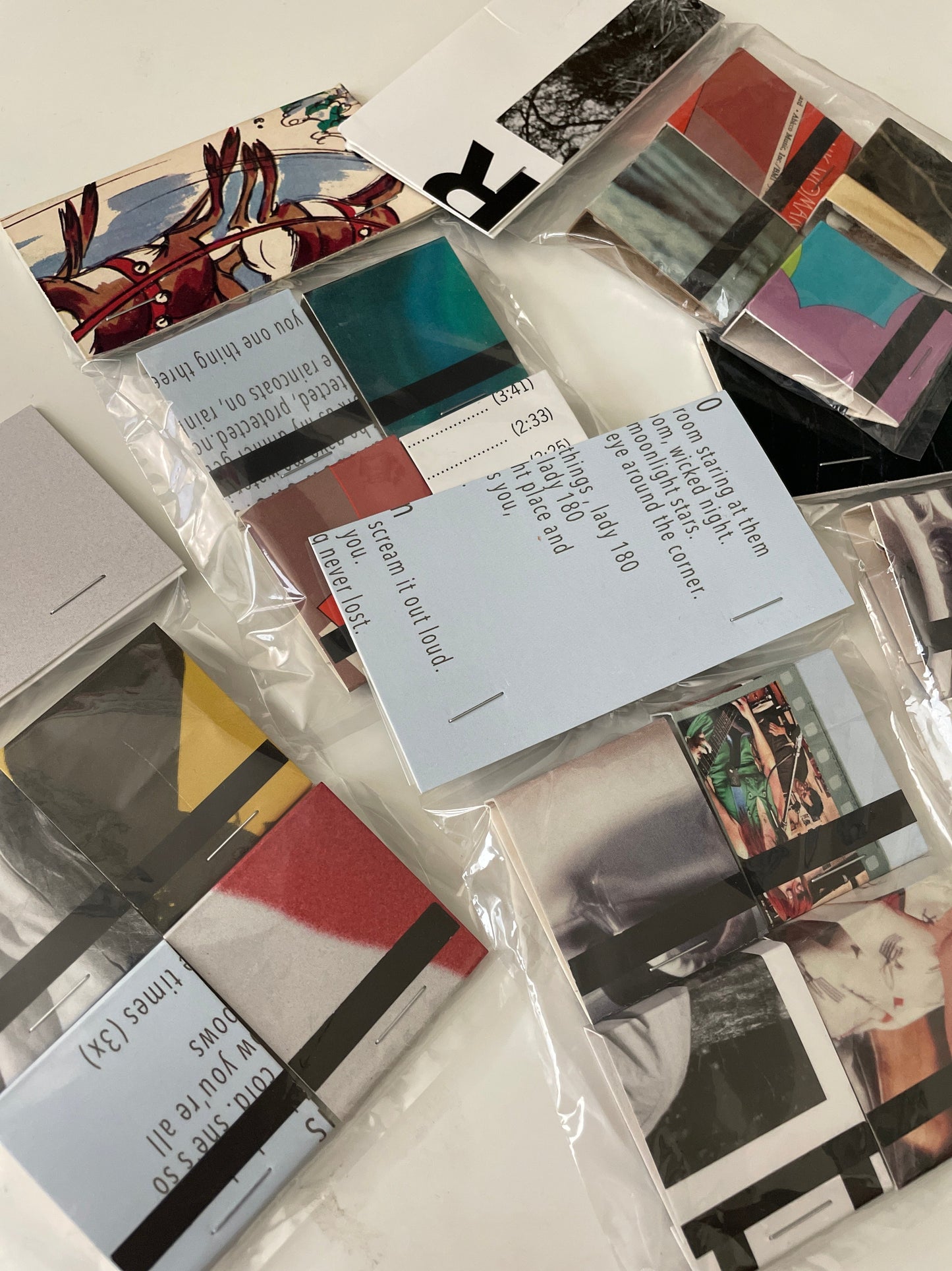 Vintage Vinyl Matchbooks - A set of 4!