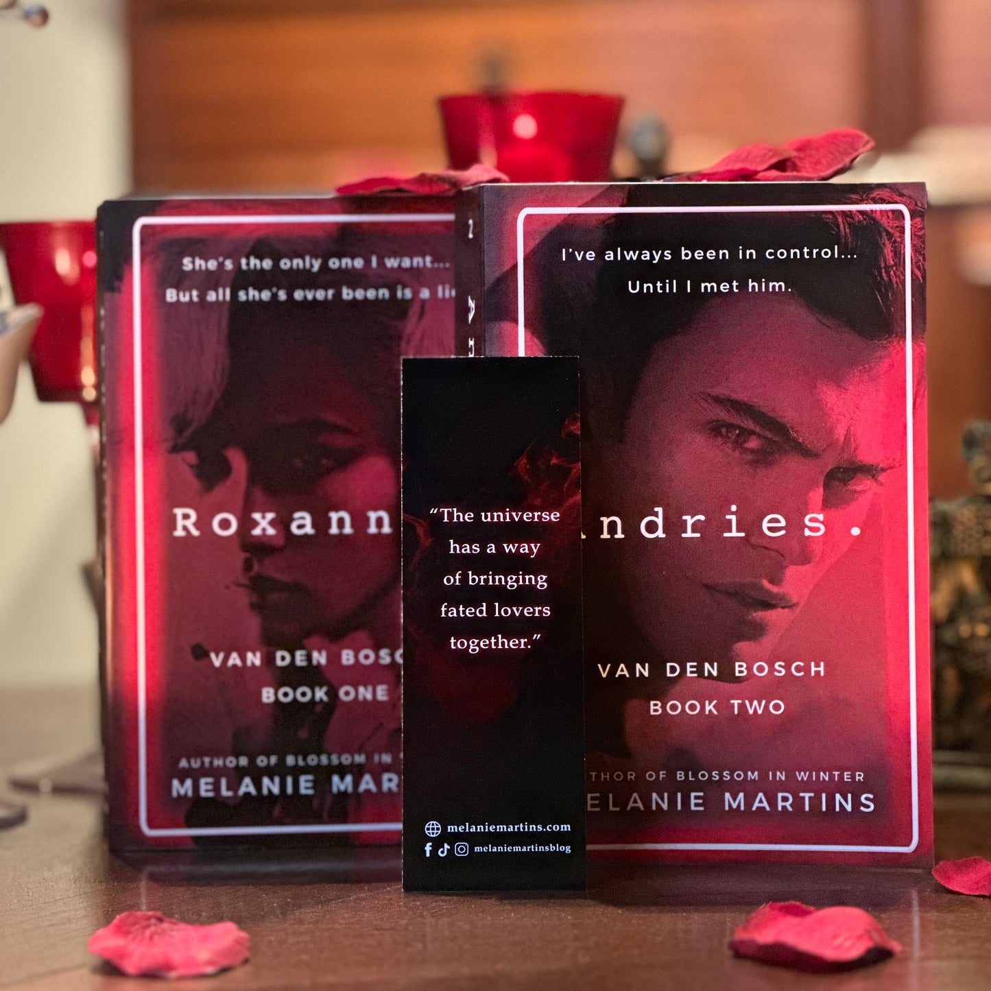 Van den Bosch: Books 1, 2, 3, and 4 + 2 bookmarks