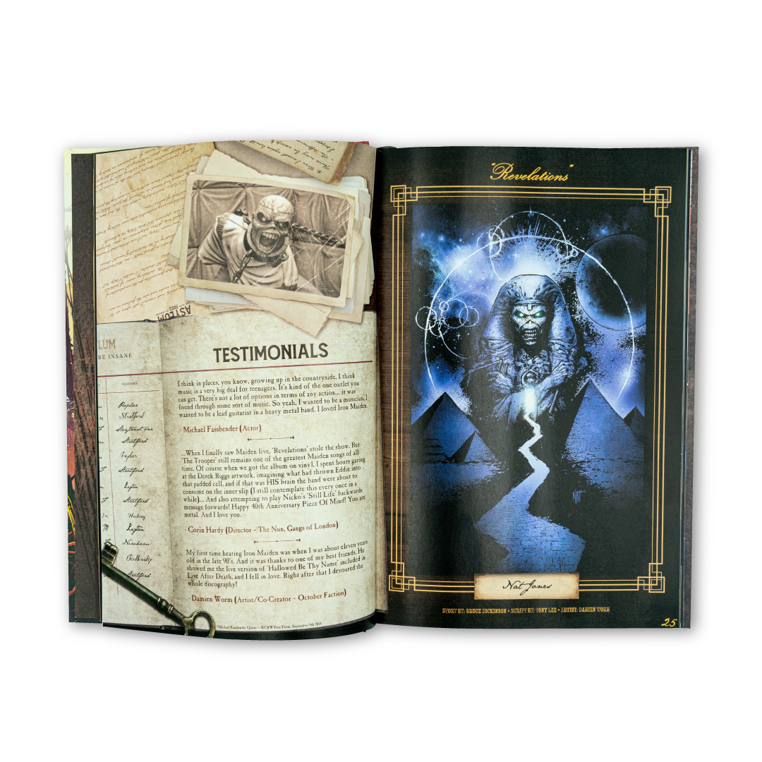 Iron Maiden: Piece Of Mind - Edición "The Trooper" Tapa dura (Limitado a 200 ejemplares)