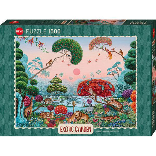 Jungle Paradise Exotic Garden 1500 Piece Jigsaw Puzzle Heye