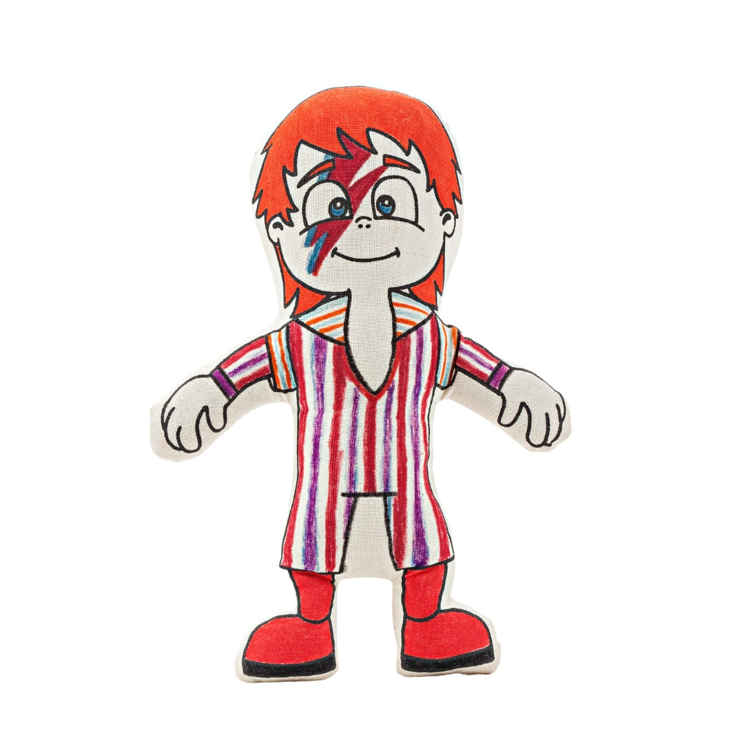 Kiboo Kids Doll for coloring - Gender Neutral - Kid with Bangs