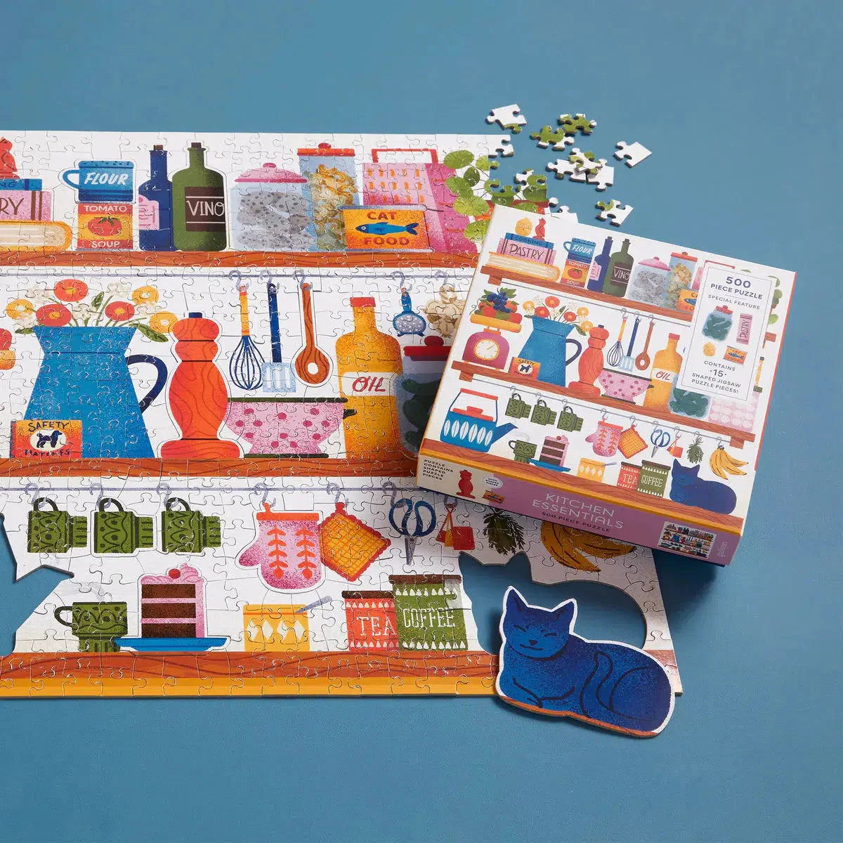 Kitchen Essentials 500 Piece Jigsaw Puzzle Galison