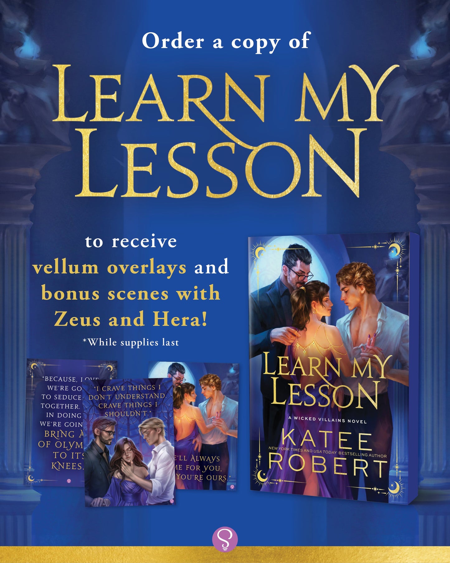 Learn My Lesson (Deluxe Edition) (Wicked Villains, 2) by Katee Robert