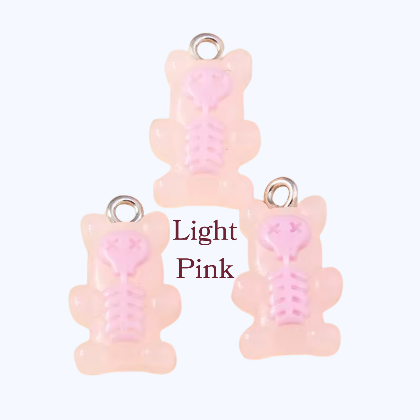 Gummy Bear Skeleton–USB-C Dust Plug Charm for Kindle, Phones, and Tablets