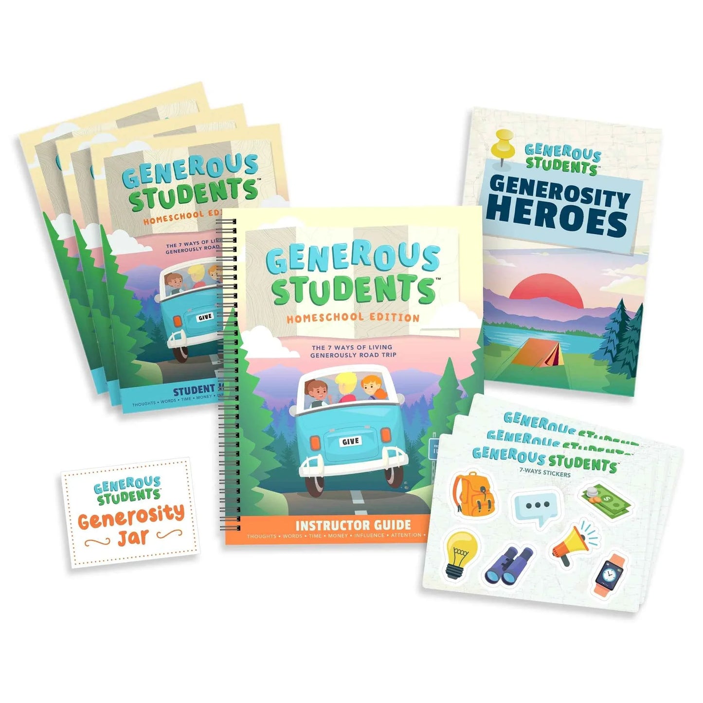 Generous Students Homeschool Course Kit (Ages 5-18)