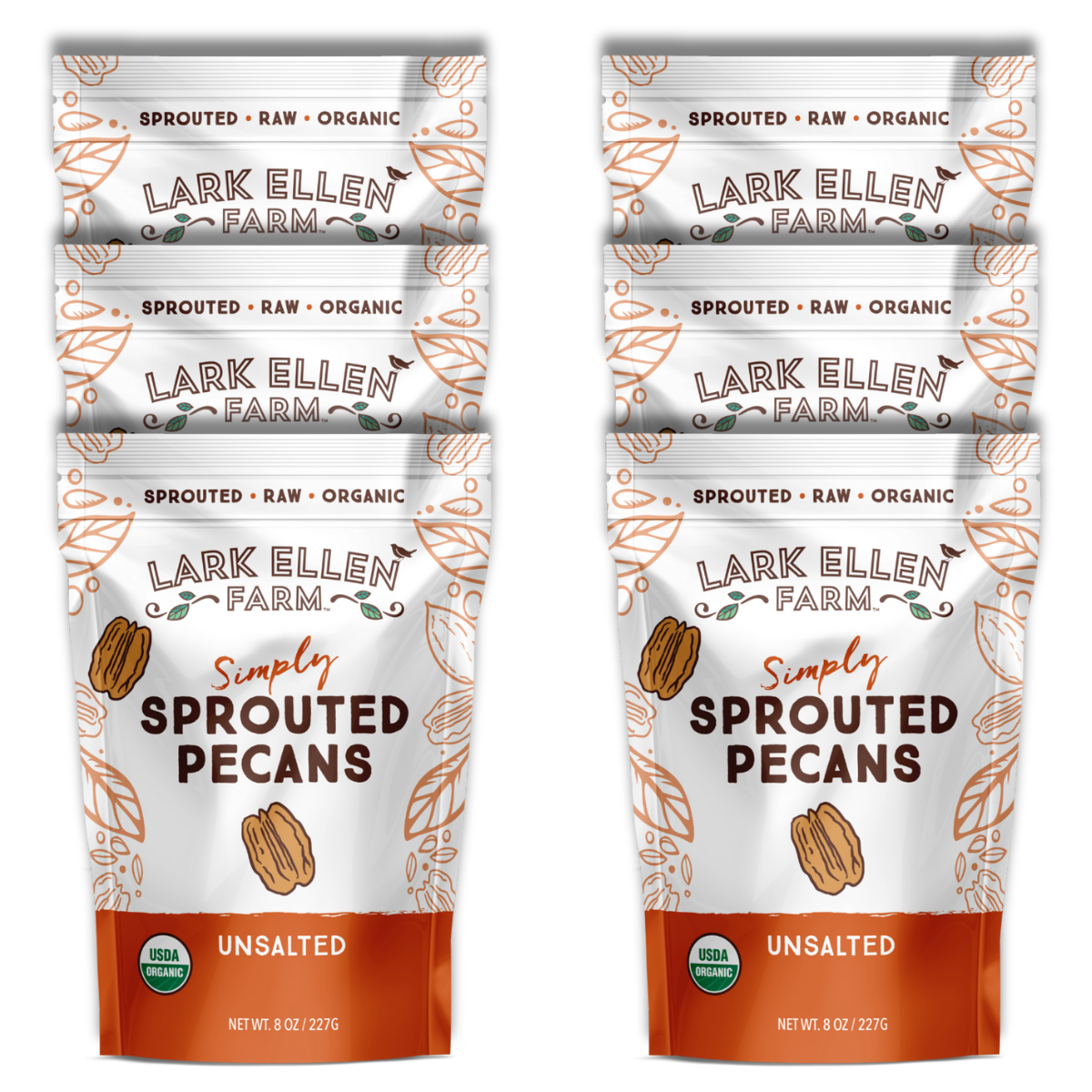 Pecans, Sprouted Organic
