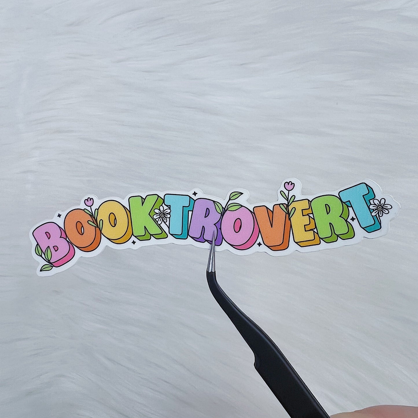 Booktrovert Vinyl Sticker Die Cut