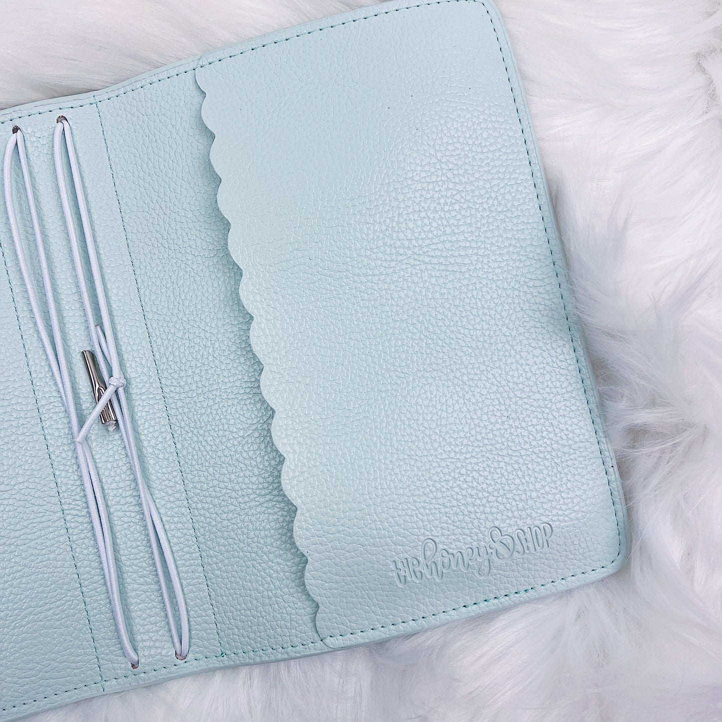 Pastel Mint BEE-6 Traveler's Notebook | Fits 5"x7" Inserts + Notebooks