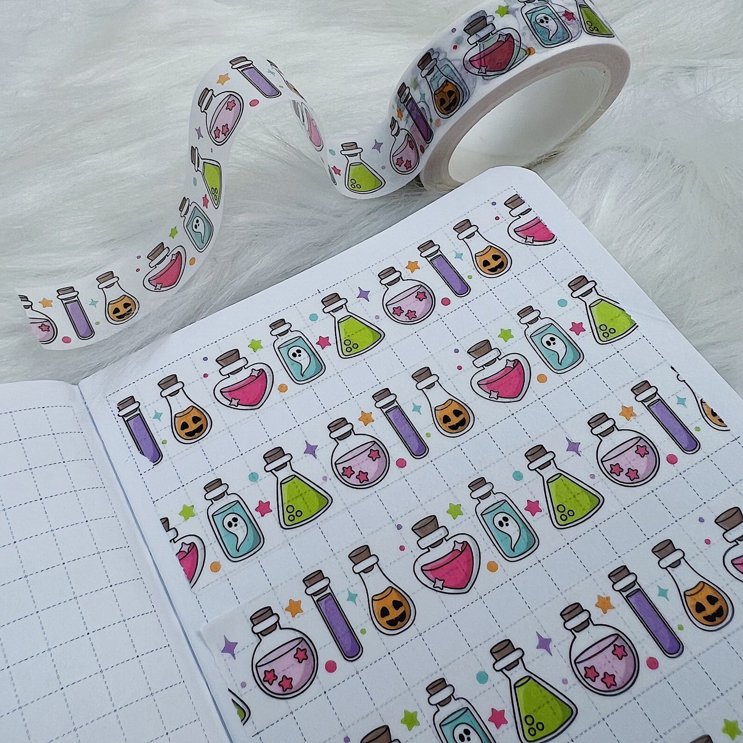 Potion Bottles Washi Tape | 15MM